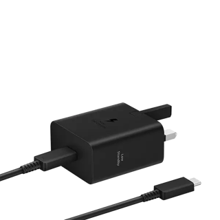 شارژر سامسونگ مدل EP-T4511 توان 45 وات سه پین همراه کابل ویتنام اصلی