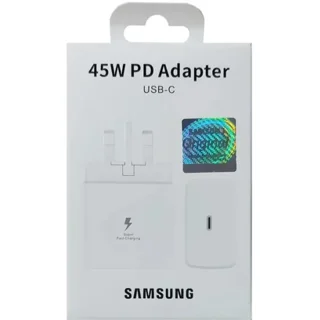 شارژر سامسونگ مدل EP-TA845 توان 45 وات سه پین اصلی ویتنام