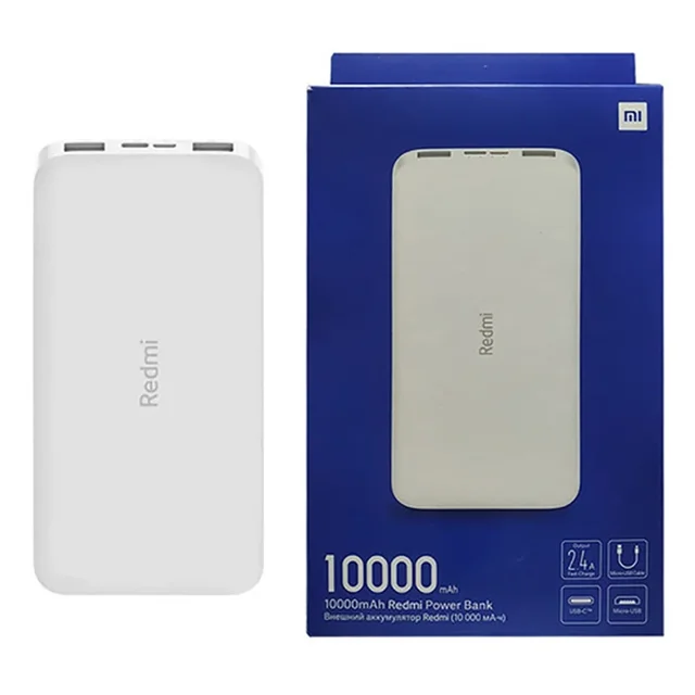 پاور بانک شیائومی مدل PB100LZM ظرفیت 10000 میلی آمپر ساعت