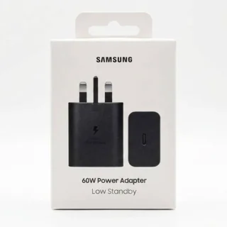 شارژر سامسونگ مدل EP T6010 توان 60 وات سه پین ویتنام سریال دار