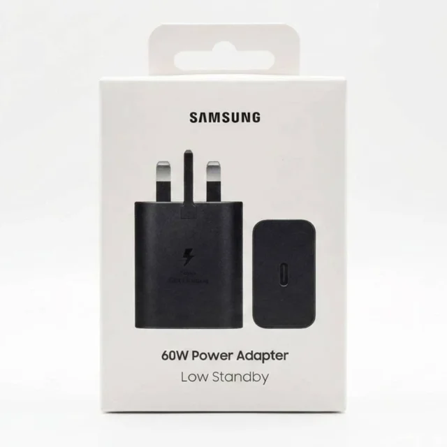 شارژر سامسونگ مدل EP T6010 توان 60 وات سه پین ویتنام سریال دار