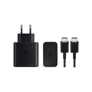 شارژر سامسونگ مدل EP T4510 توان 45 وات دو پین همراه کابل 1.8 متری ویتنام
