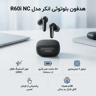 هدفون بی سیم انکر مدل Soundcore R60i NC نسخه گلوبال