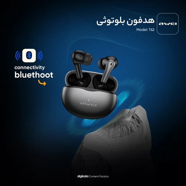 هدفون بیسیم اوی مدل T62 نسخه گلوبال