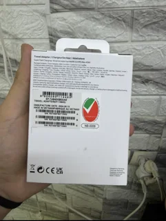 شارژر سامسونگ مدل EP-TA845 توان 45 وات سه پین همراه کابل ویتنام اصلی