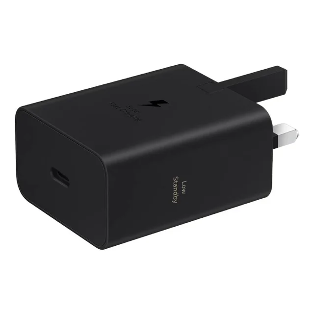 شارژر سامسونگ مدل EP T6010 توان 60 وات سه پین ویتنام سریال دار