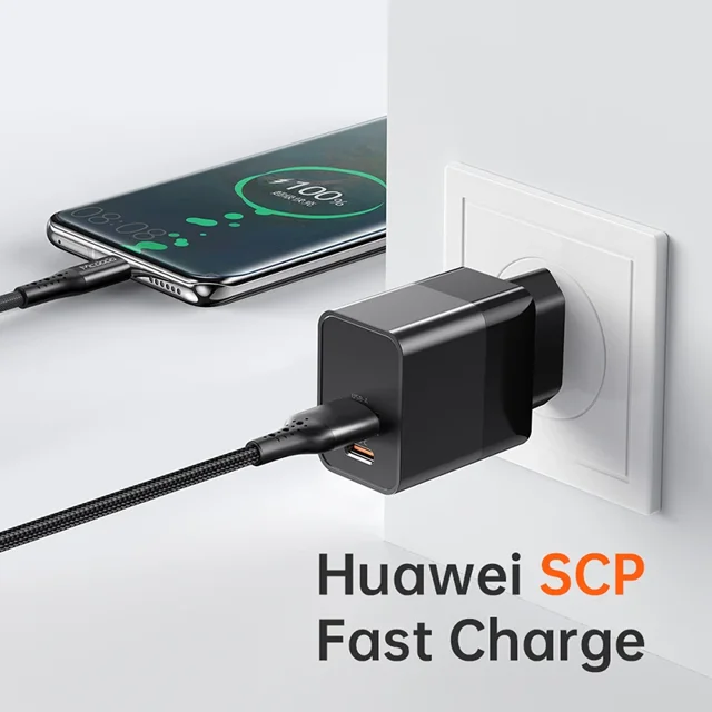 شارژر مک دودو مدل CH-1951 ظرفیت ۲۰ وات با ۲ پورت USB-C