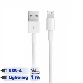 کابل لایتنینگ اپل USB to Lightning Cable 1m اصلی 1 متری