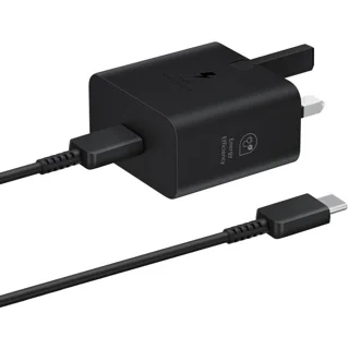 شارژر سامسونگ مدل EP T2510 توان 25 وات سه پین همراه کابل اصلی ویتنام