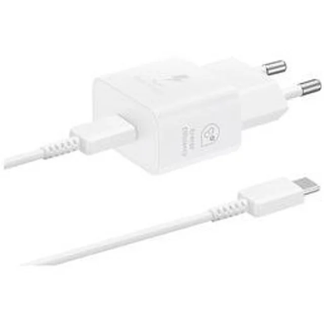 شارژر سامسونگ مدل EP T2510 توان 25 وات دو پین همراه کابل اصلی 100% ویتنام