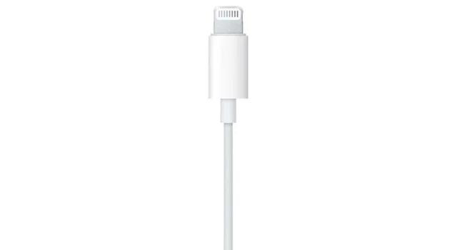 هندزفری با سیم اپل مدل EarPods کانکتور لایتنینگ های کپی درجه 1