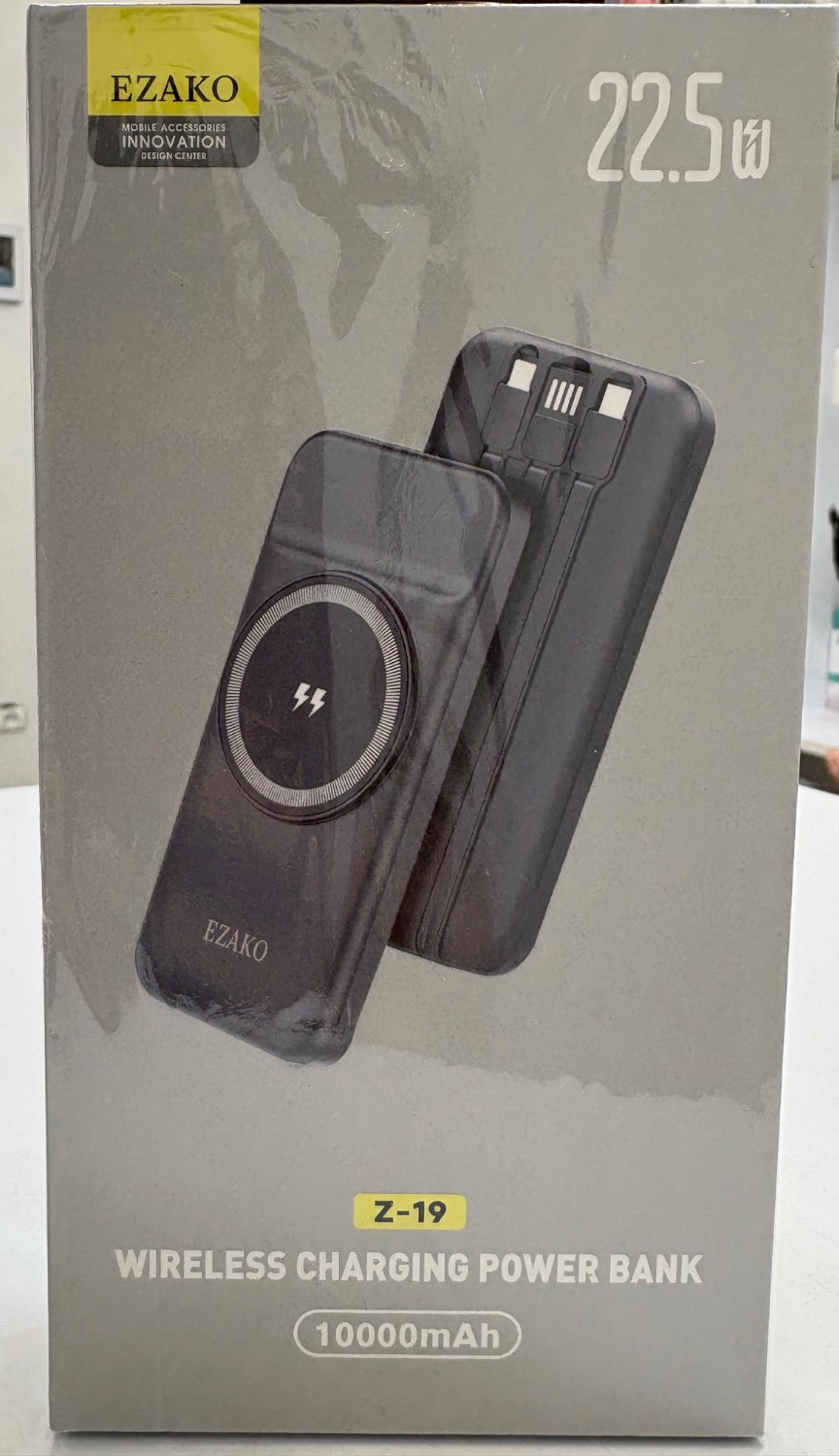 پاوربانک 10000 EZAKO مدل Z-19 وایرل