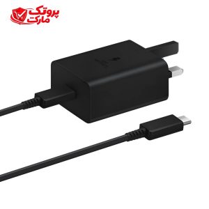 شارژر سامسونگ مدل EP-TA845 توان 45 وات سه پین همراه