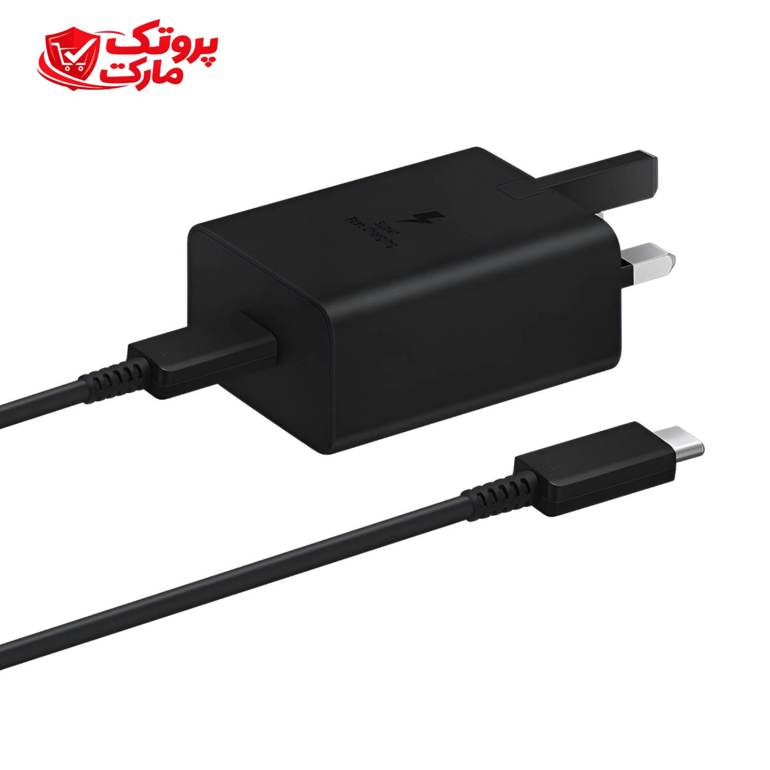 شارژر سامسونگ مدل EP-TA845 توان 45 وات سه پین همراه