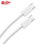 کابل شارژ فست آیفون 17 مدل 60W - سفید