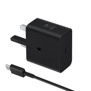 شارژر سامسونگ 25 وات مدل EP-T2510 سه پین همراه با کابل اصلی ویتنام