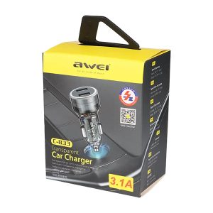 شارژر فندکی اوی مدل C-833 توان ۱۵ وات