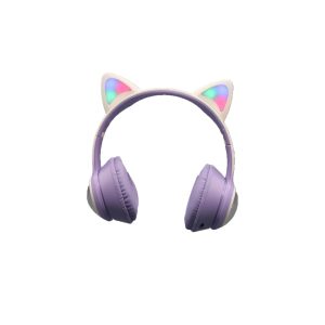 هدفون بی سیم عروسکی مدل AKZ-02E طرح گربه