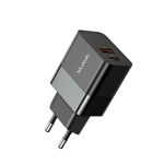 شارژر مک دودو مدل CH-1951 ظرفیت ۲۰ وات با ۲ پورت USB-C نسخه گلوبال